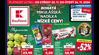 Kaufland leták 20112024  akční leták  verze pro TV [upl. by Calypso795]