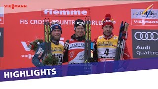 Dario Cologna crowned Tour de Ski champion for a fourth time  Highlights [upl. by Nahsaj]