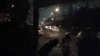 08122009  Aldershot Vs Tranmere Rovers Hooligans Part 1 [upl. by Wiltshire]