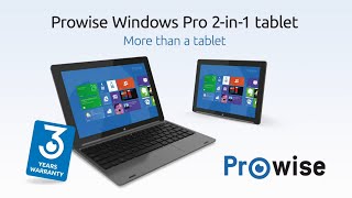 Prowise EducationOnly 101” 32GB 2in1 Windows 81 Tablet [upl. by Reube]