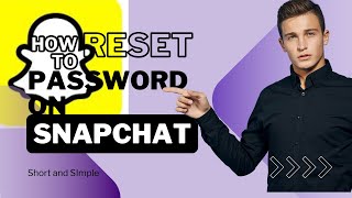 How to Reset Password on Snapchat 2024 Short and Simple [upl. by Yro]