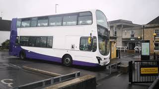 Buses at Chippenham bus station [upl. by Lraep296]