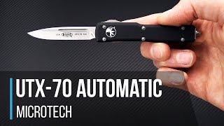 Microtech UTX70 Compact OTF Automatic Overview [upl. by Akitan]