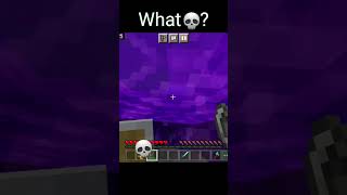 End to overworld minecraft shortsvideo minecraftvideos [upl. by Silma]