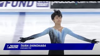 Junior Men Free Skate  2024 Midwestern Sectional Singles amp US Ice Dance Final [upl. by Ramal]