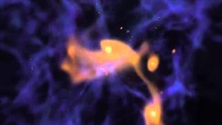 137 Billion Years Of Galaxy Formation In 442 Seconds  Simulation [upl. by Potash]