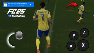 GAME FILE 🕹️🎮 FC 20242025 APKOBBDATA BEST GRAPHICS OFFLINE [upl. by Napier]