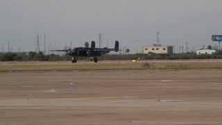 B25 Departure from Galveston Scholes Field [upl. by Sutniuq]