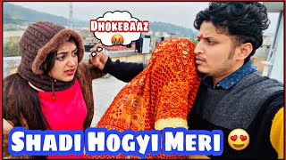 SHAADI KARLI MAINE ðŸ˜ LEKIN MEGHA KYA HOGYA ðŸ˜°ðŸ˜¡  Sandeep Bhatt Vlogs [upl. by Rider]