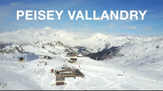 Skiing in PeiseyVallandry Pt 1  DJI Mavic Pro [upl. by Audri]