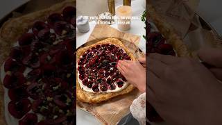 You were asked to bring the cherry pie cherries cherrytart cookwithme inmykitchen recipes [upl. by Enawyd]