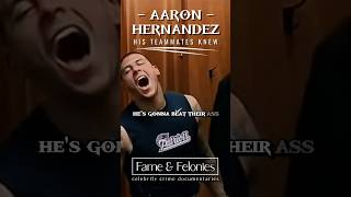 Aaron Hernandez His Teammates Saw it Coming celebrity crime nfl [upl. by Llerrom]