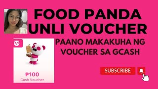 Tips paano makakuha ng food panda voucher gamit ang Gcash [upl. by Jorgan]