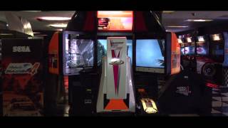 SEGA Strike Fighter  Video Arcade Fighter Pilot Simulator  PrimeTime Amusements [upl. by Niveb]