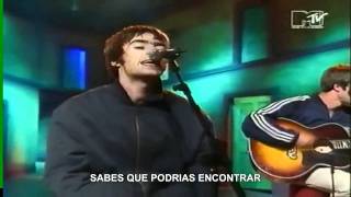 Oasis  Whatever Acoustic MTV 1994   subtitulado [upl. by Lleznol249]