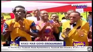 Hanningtone Omondi live with Ramogi TV Bondo ACK Cathedral [upl. by Sathrum]