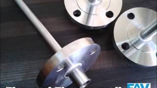 Thermowell Flanged Type in Stainless Steel Thermowell Flange [upl. by Conlee]