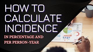 Incidence Rate Calculation Definition and Examples [upl. by Akoyin161]