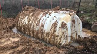 EPIC FAIL 🤣  Homestead Water 💦 Cistern Septic Install [upl. by Borgeson47]