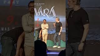 Karan Johar Jr NTR amp Saif Ali Khan at quotDevara Part1quot movie trailer launch event in Mumbai [upl. by Olinad]