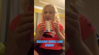 Bazooka Bubble Gum Review [upl. by Lilith9]