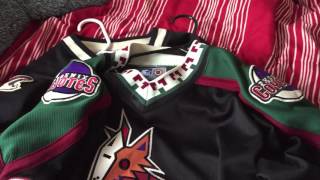 My NHL Jersey and Hat Collection [upl. by Hayyikaz711]