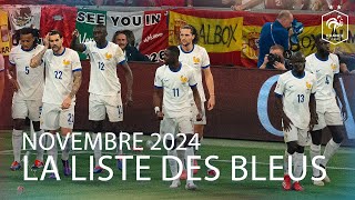 Les 23 Bleus pour novembre 2024 [upl. by Enelra307]