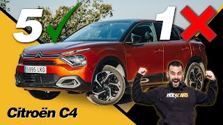 DESCUBRE 5 cosas ✅ y 1 ❌ del nuevo CITROËN C4 2021  HolyCars TV [upl. by Nivat]