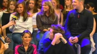 Westlife amp Girls Aloud  Interview on MTVs TRL UK  November 20th 2003 [upl. by Edny]