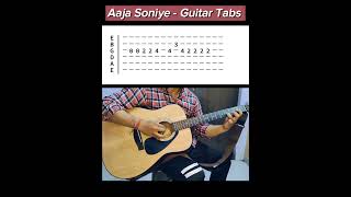 Aaja Soniye Mujhse Shaadi Karogi ll Guitar Tabs Tutorial shorts guitar ytshorts [upl. by Ileek]