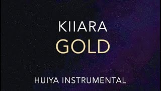 Instrumentalkaraoke Kiiara  Gold Lyrics [upl. by Neersin]