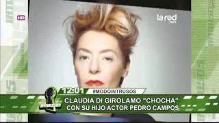 Claudia Di Girolamo quotchochaquot con su hijo actor Pedro Campos [upl. by Aretta]