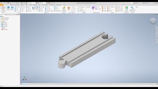 Autodesk Inventor Mini Train Project  Train Track [upl. by Narut]