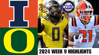 1 Oregon vs 20 Illinois  Full Game Highlights  2024 College Football Highlights [upl. by Jarv]