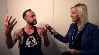 Interview with Behemoths Nergal  Getaway Rock Festival 2013 [upl. by Eceirtal]