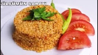 Tane Tane Bulgur Pilavi Tarifi  Domatesli Bulgur Pilavi Nasil Yapilir  Pilav Tarifi [upl. by Short]