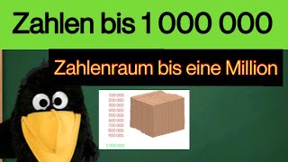 Zahlen bis 1 000 000 Mathematik Klasse4 Zahlenraum erweitern [upl. by Snah]