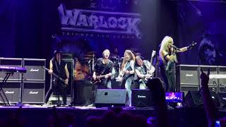 Warlock  All We Are LIVE Leyendas del Rock 2018 [upl. by Ellehcen]