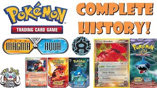 The Complete History of the Pokemon TCG – Pt19 EX Team Magma vs Team Aqua [upl. by Anaj]