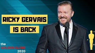 Ricky Gervais to Host Golden Globe 2020 [upl. by Ahsilrak258]