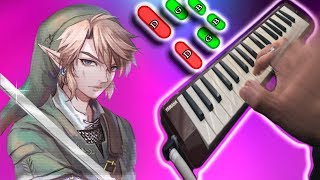 The legend of zelda song 🎹 TUTORIAL Melodica Facil 32 keys [upl. by Guinn]