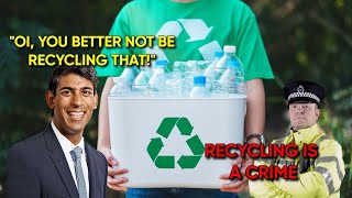 Rishi Sunak Goes Fully AntiGreen Removing Recycling [upl. by Auhsoj]