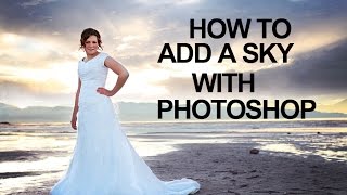 How to Add a Sky with Photoshop [upl. by Inkster798]