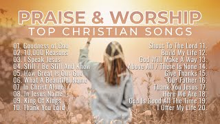 🔴 Top Christian Songs 2023 Non Stop Playlist 🙏 Praise and Worship Songs [upl. by Ardnasirk]