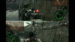 Resident Evil 5  Main Game  Part 14 Crocodiles [upl. by Fleta]