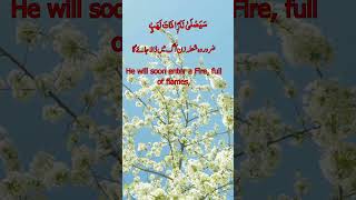 Surah AlMasad 111سورۃ المسد SurahAlMasadRecitation SurahAlMasad HolyQuranRecitation ayat [upl. by Akemeuwkuhc]