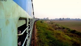 HD GD WDM3A Purvanchal Exp speeding on single line  Oct 2011 [upl. by Avram822]