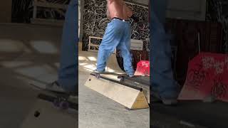 Nose slide to boardslide skateboarding progress [upl. by Bertie]