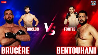 🔴MMA Showdown Liam Brugère Vs Ayoub Benthouhami  Duclos Vs Fontes mma hexogone [upl. by Oilalue413]