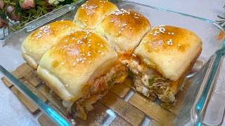 Chicken Sliders Recipe  Easy And Tasty Chicken Burgers  Dinner Recipes [upl. by Moyra]